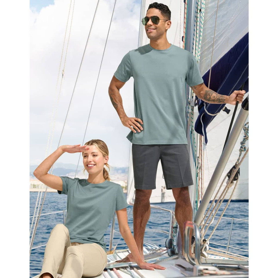 Ladies' Premium Cotton Face S/S Tee Shirt
