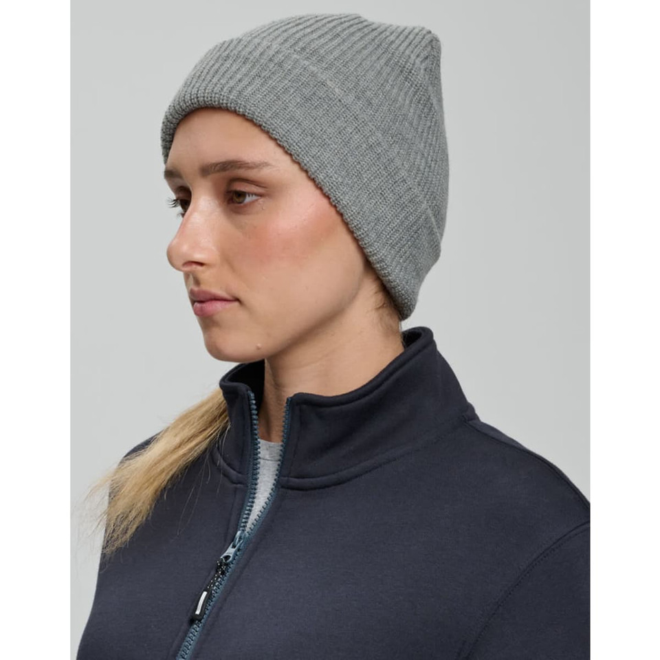Roll Up Cable Knit Snug Beanie