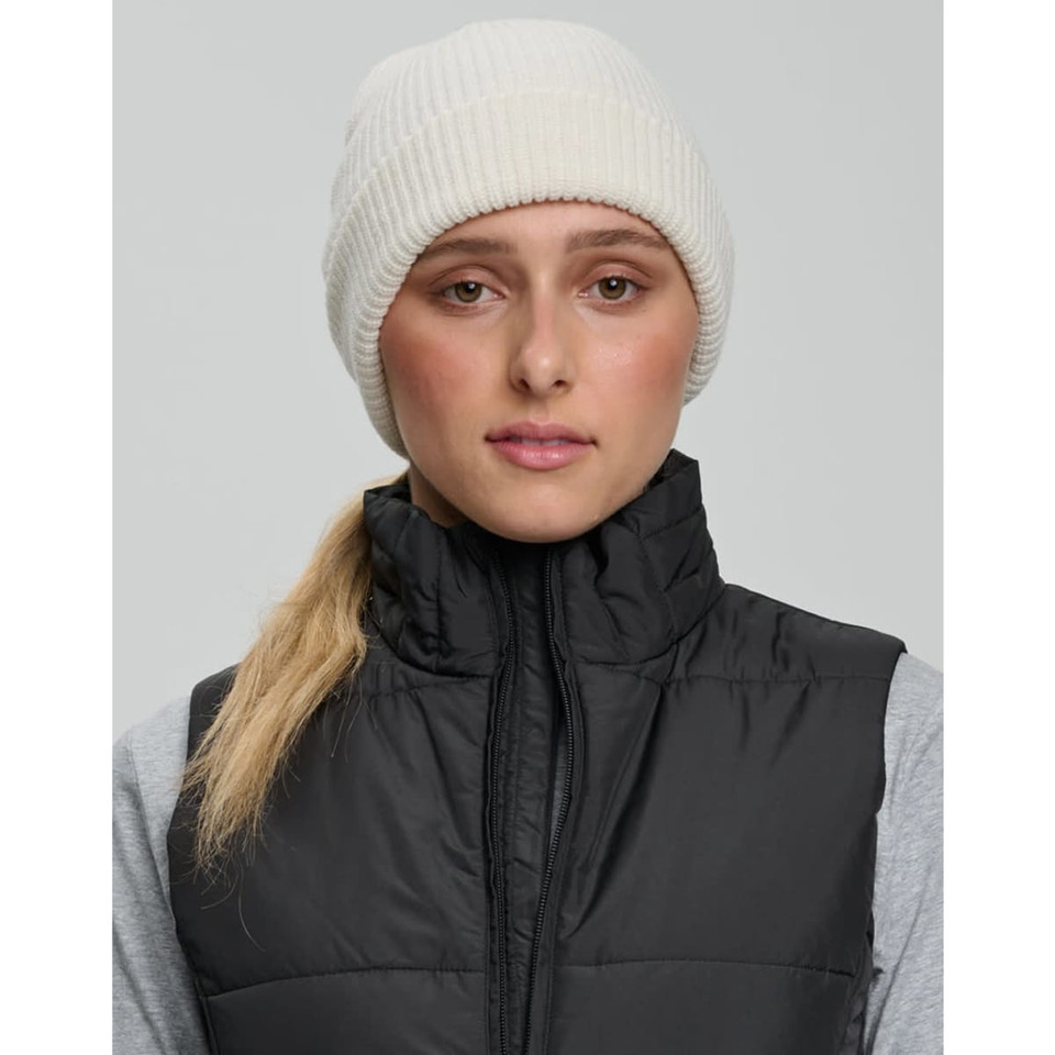 Roll Up Cable Knit Snug Beanie