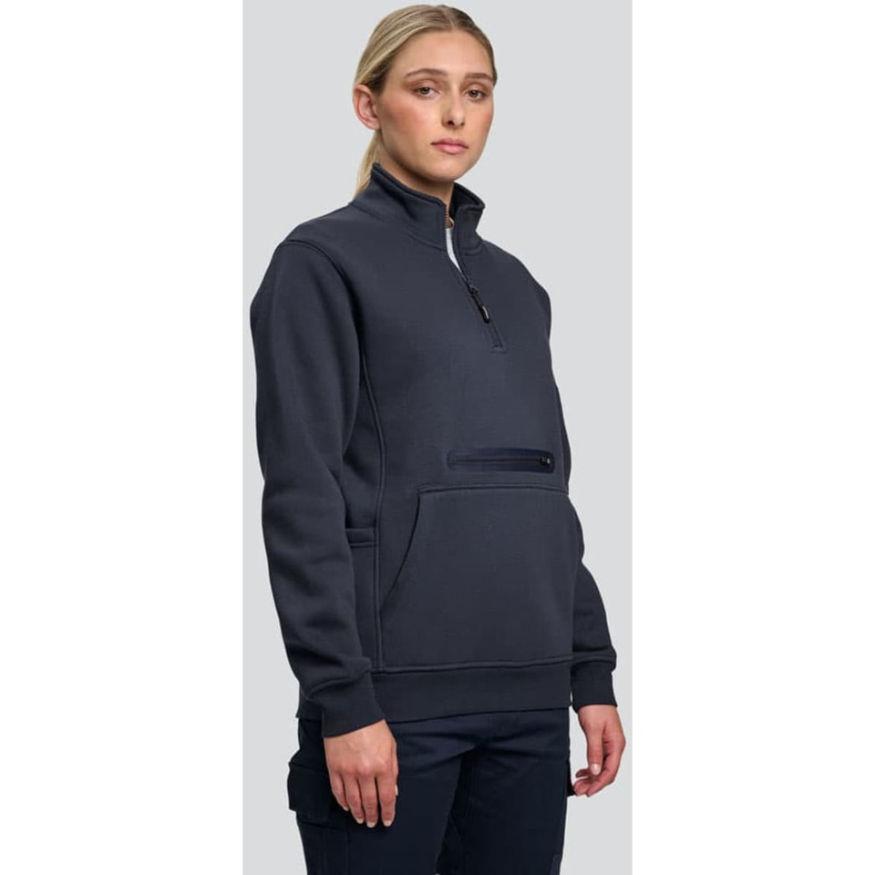 Unisex Premium Fleece Half Zip Work Sweat