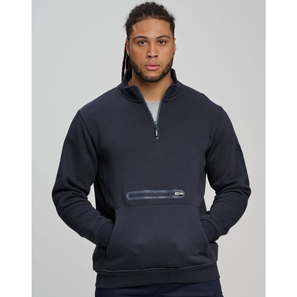 Unisex Premium Fleece Half Zip Work Sweat