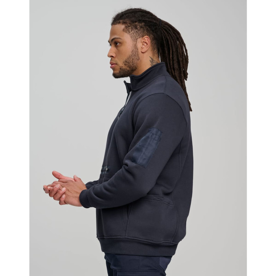 Unisex Premium Fleece Half Zip Work Sweat