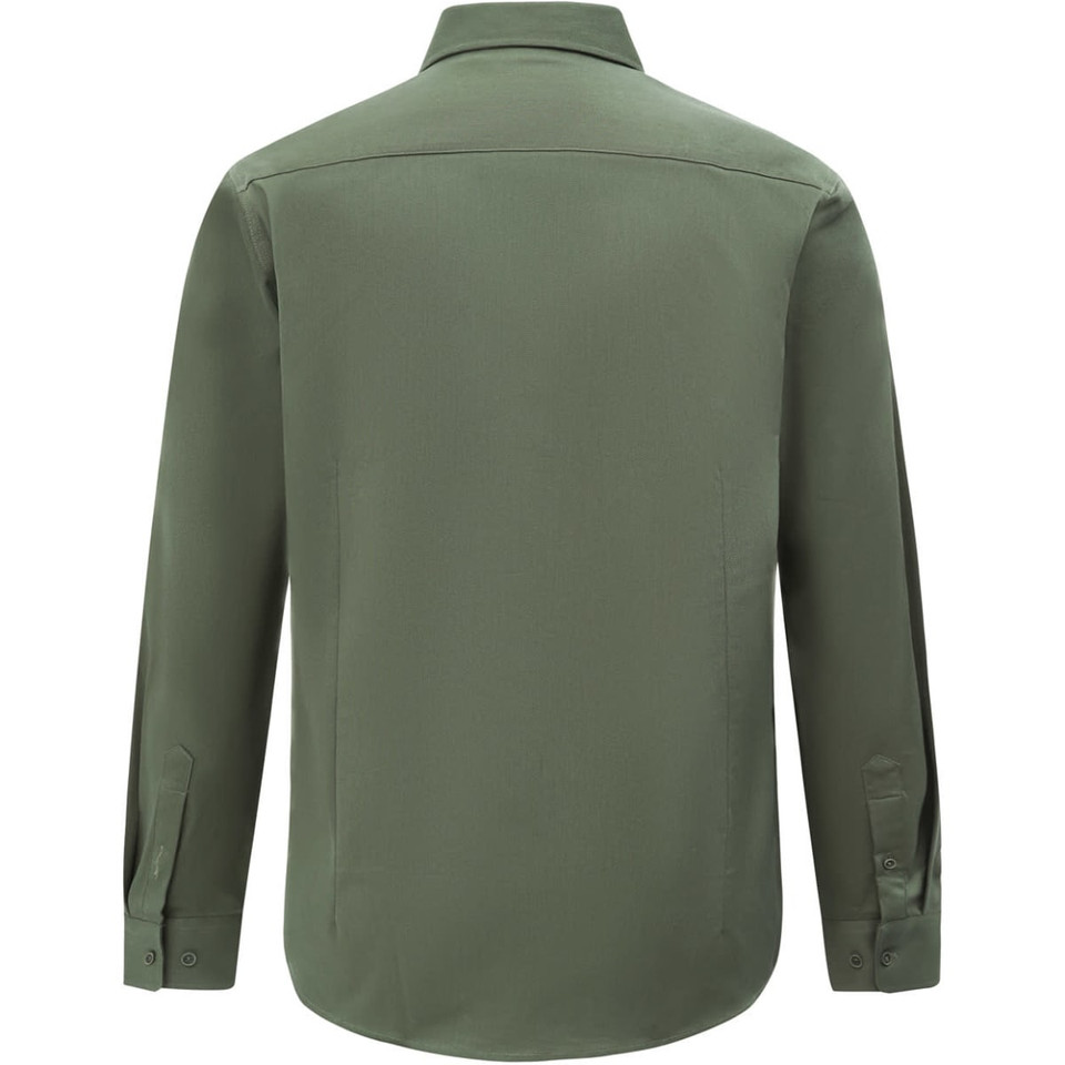 Men's Smart Casual Cotton Blend L/S Shirt