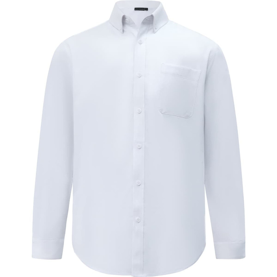 Men's Smart Casual Cotton Blend L/S Shirt