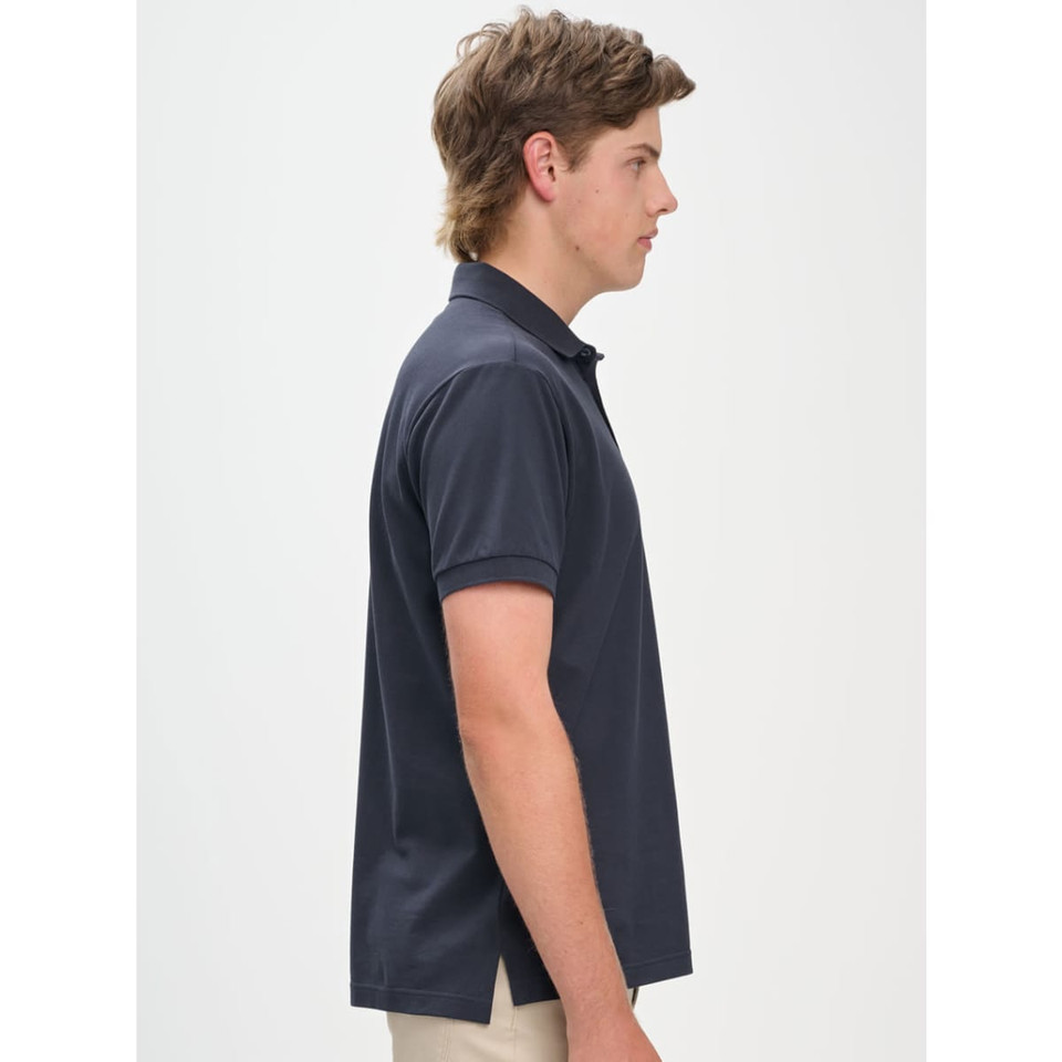 Men's Ultrafine Cotton Pique Polo