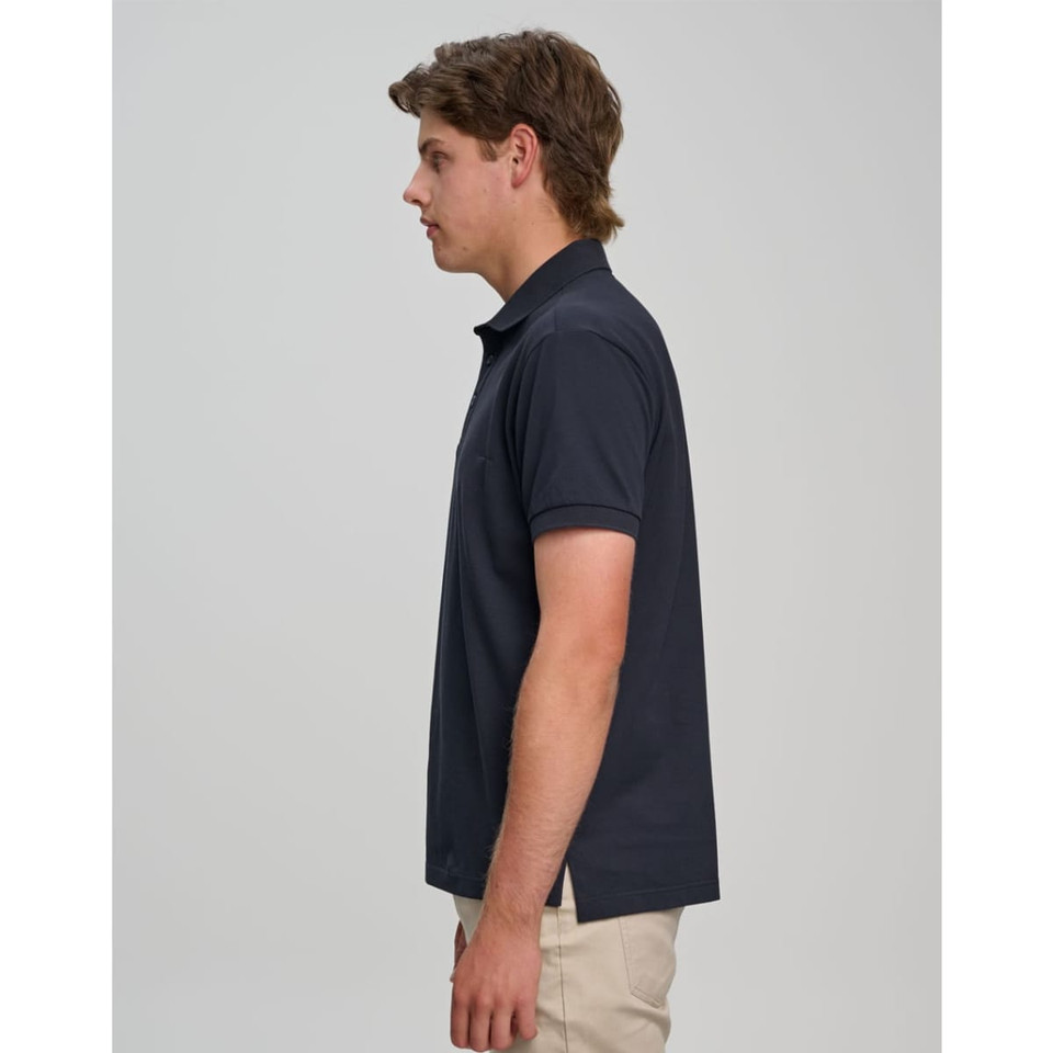Men's Ultrafine Cotton Pique Polo