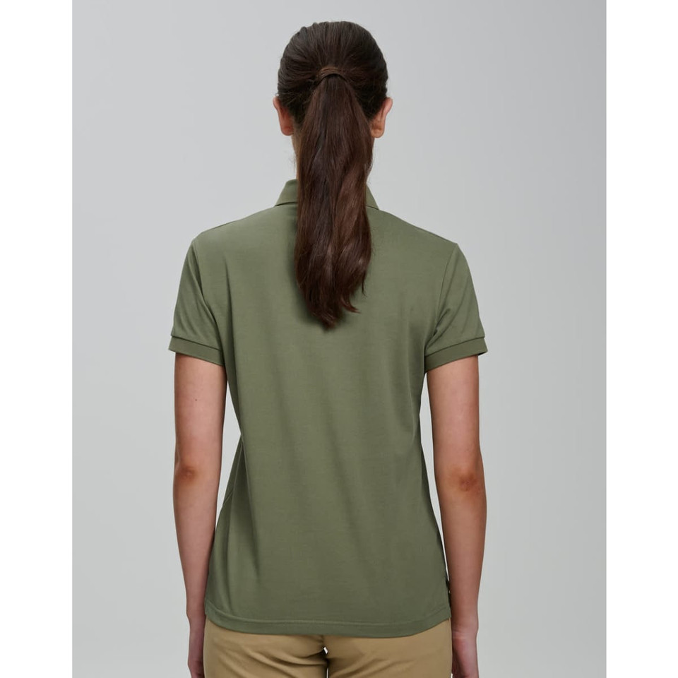 Ladies Ultrafine Cotton Pique Polo