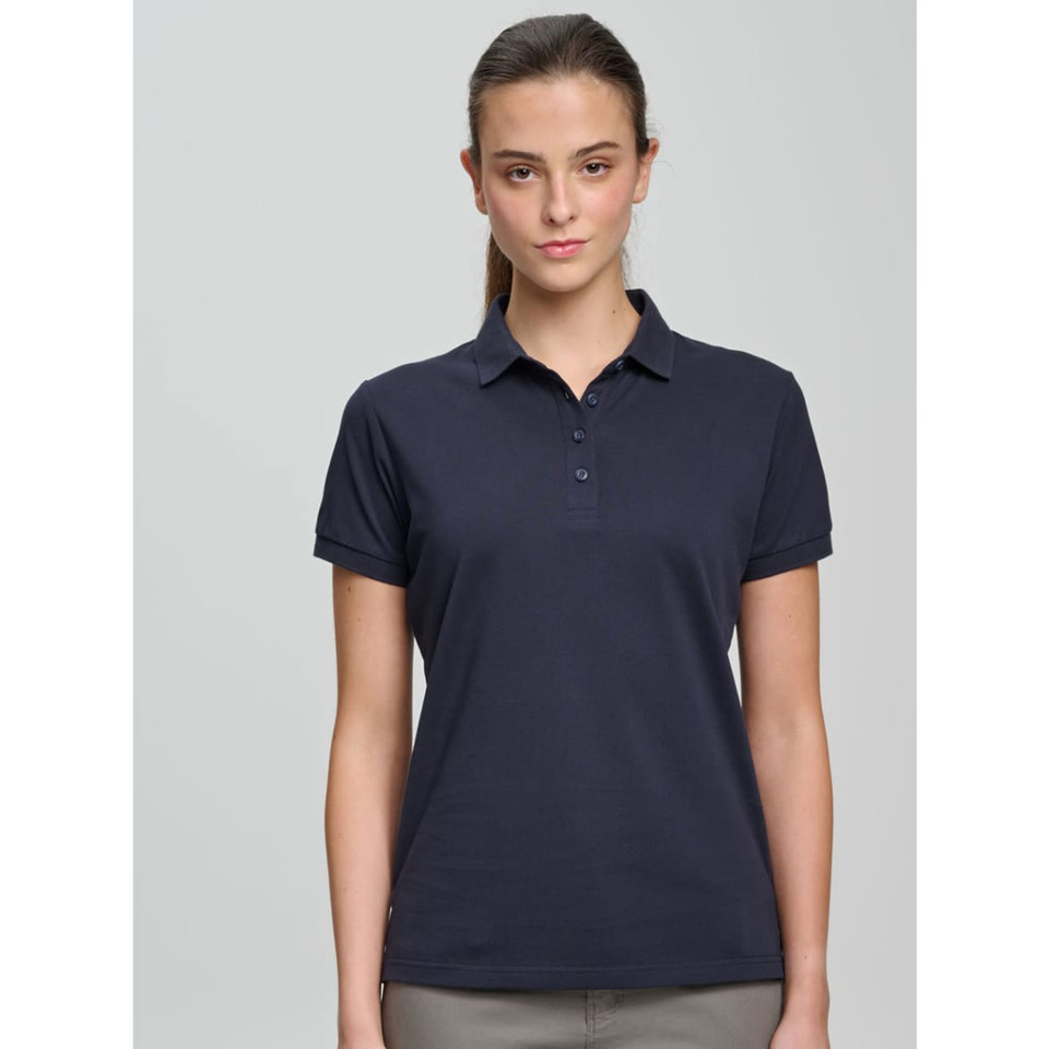 Ladies Ultrafine Cotton Pique Polo
