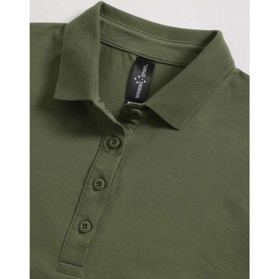Ladies Ultrafine Cotton Pique Polo