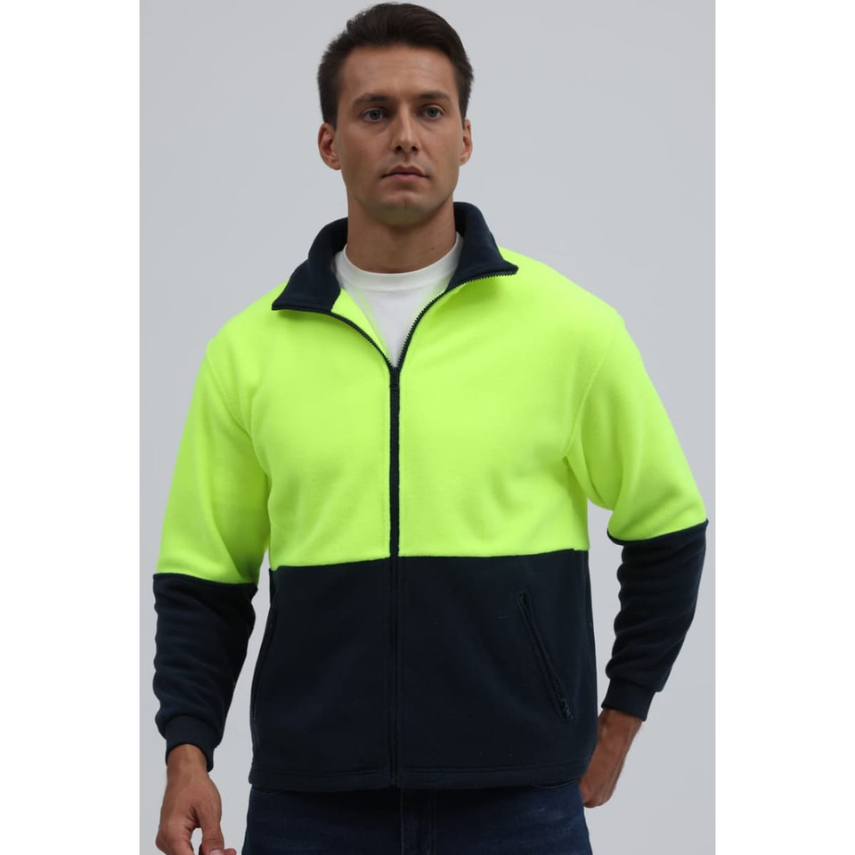Hi-Vis Polar Fleece Full Zip Jacket