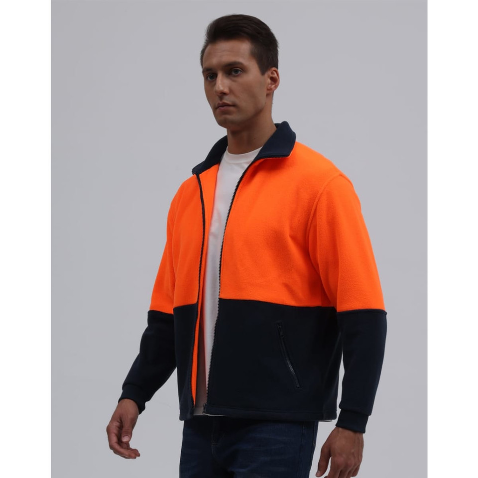Hi-Vis Polar Fleece Full Zip Jacket
