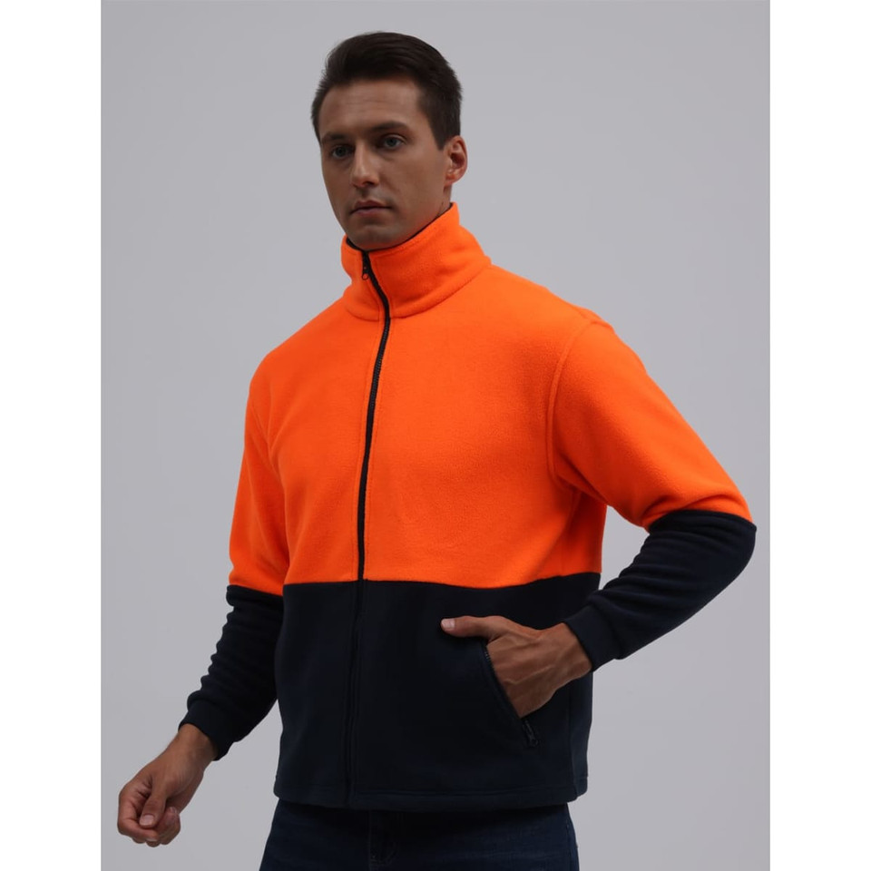 Hi-Vis Polar Fleece Full Zip Jacket