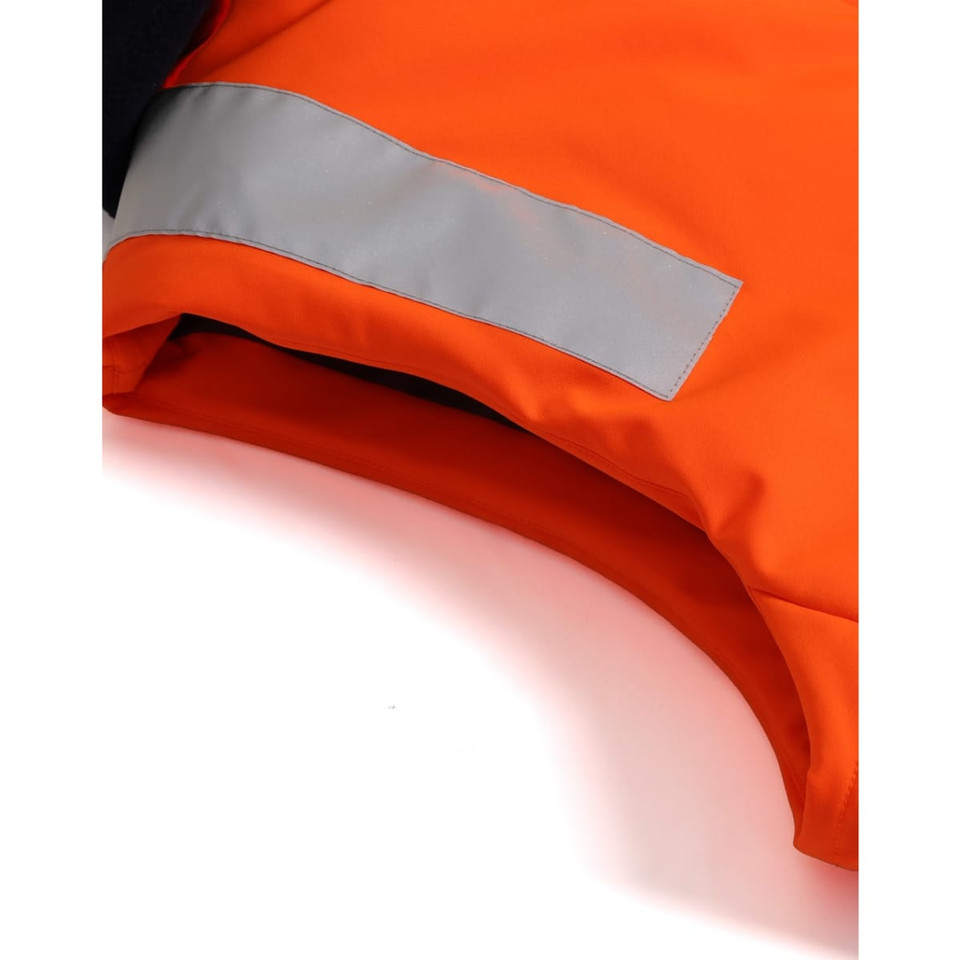 Unisex Hi Vis Hooded Puffer Vest