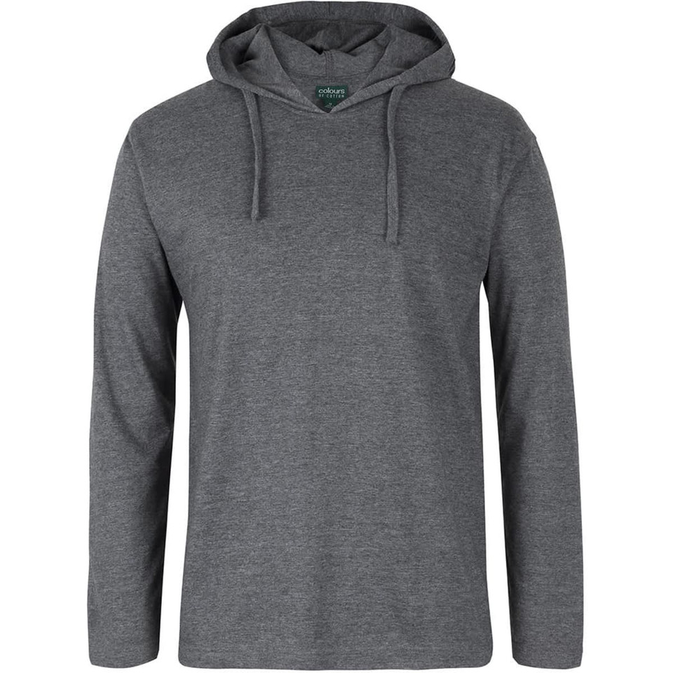 C of C L/S Hooded Tee Black