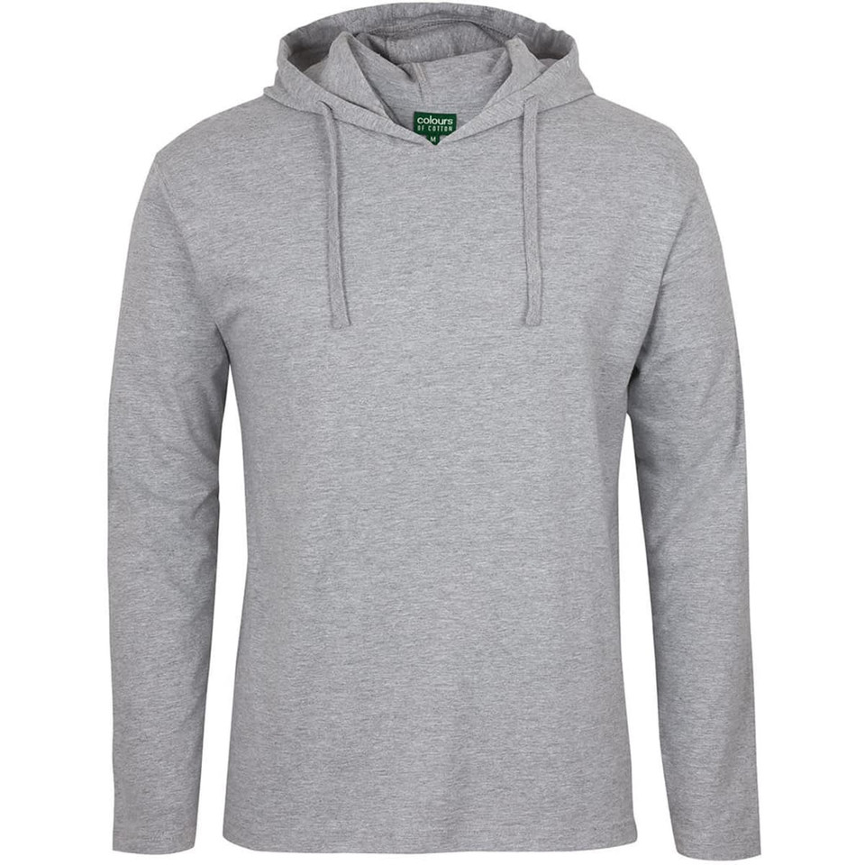 C of C L/S Hooded Tee Black