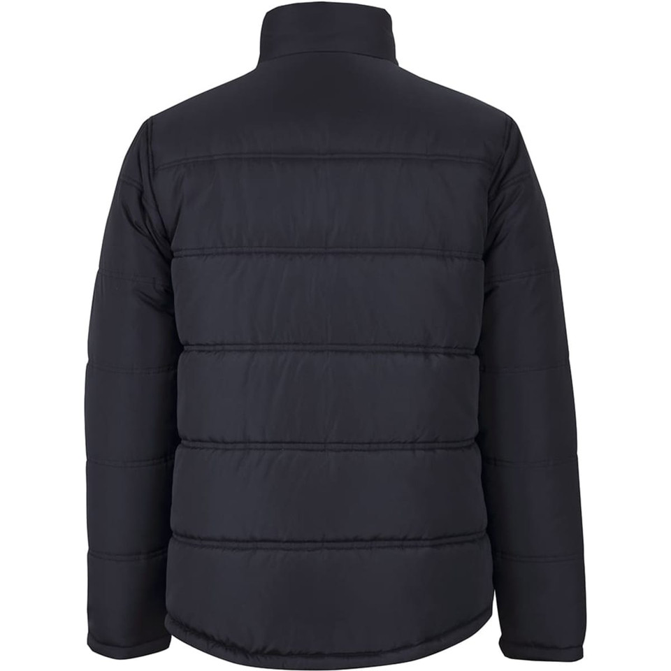 JB's Puffer Contrast Jacket Black/Red