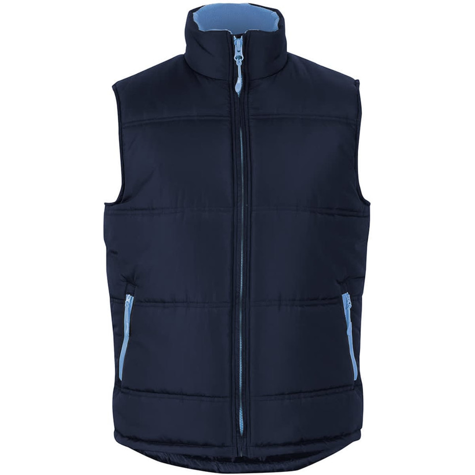 JB's Puffer Contrast Vest Black/