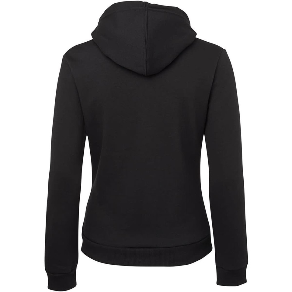 JB's Ladies P/C Full Zip Hoodie Black