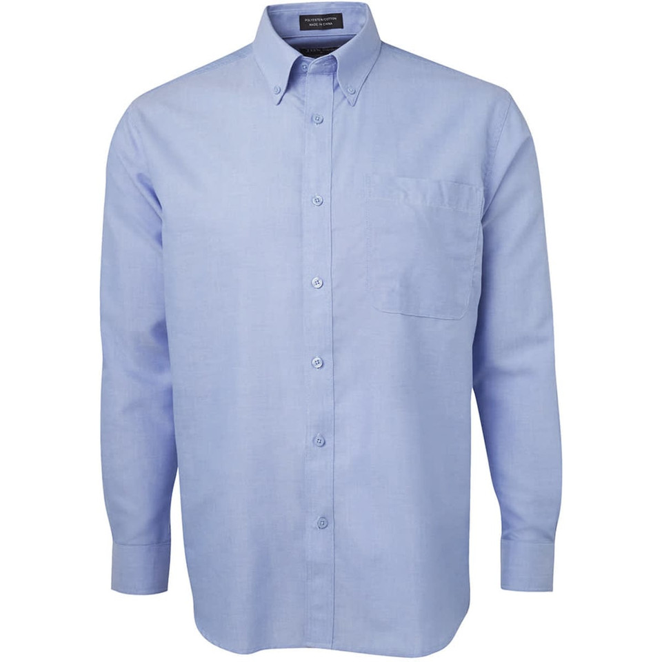 JB's L/S Oxford Shirt Lt Blue