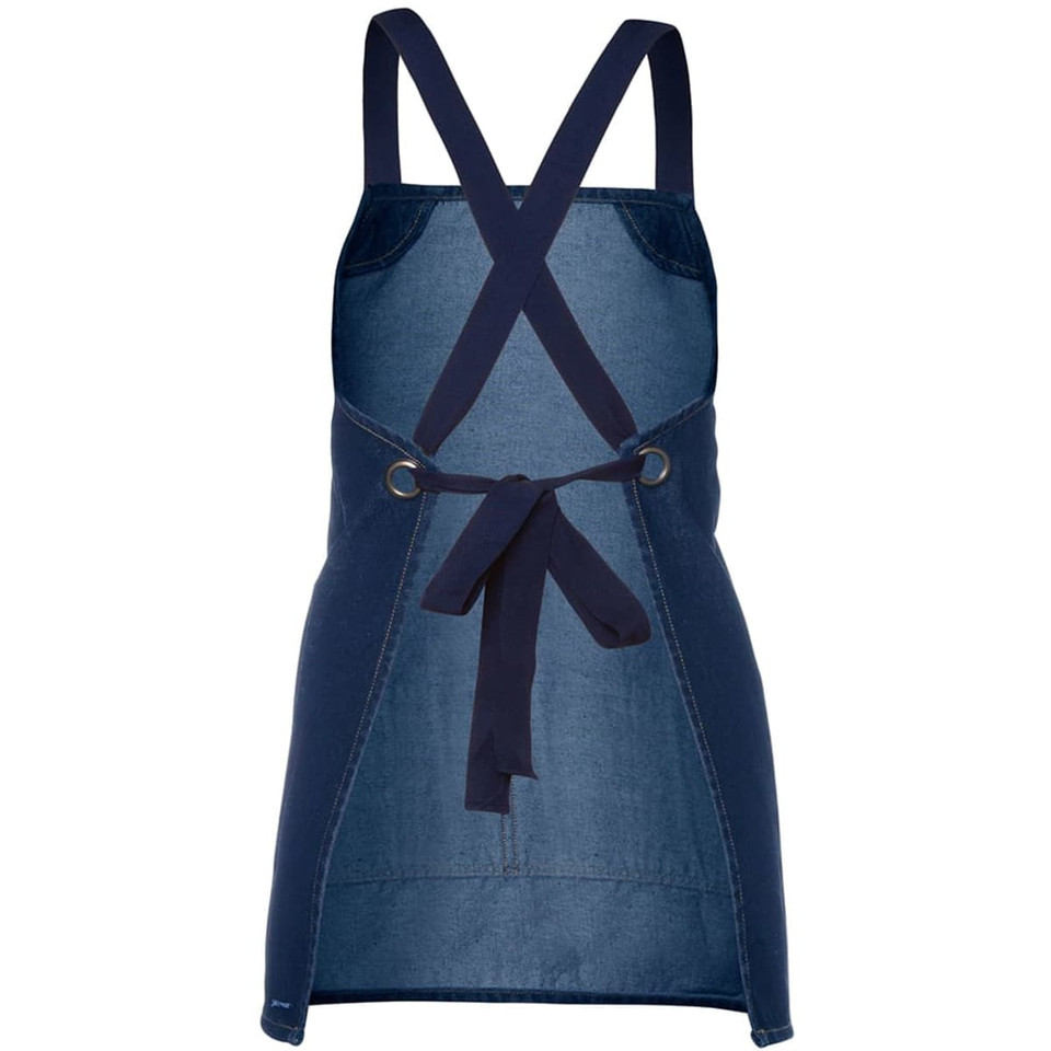 JB's Cross Back 65x71 Bib Denim Apron (Without Strap)