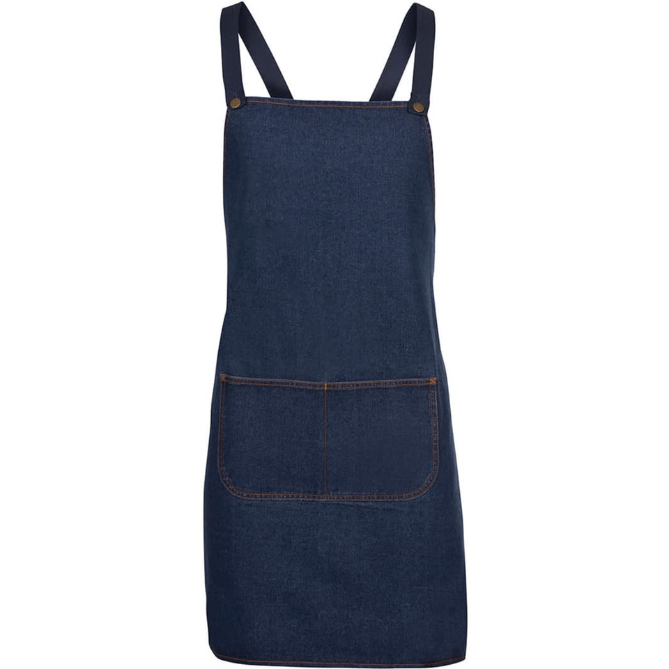 JB's Cross Back Denim Apron (Without Strap)