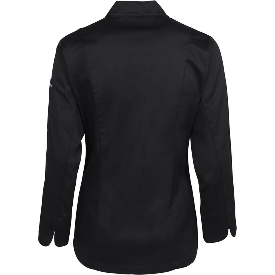 JB's Ladies L/S Chef's Jacket White