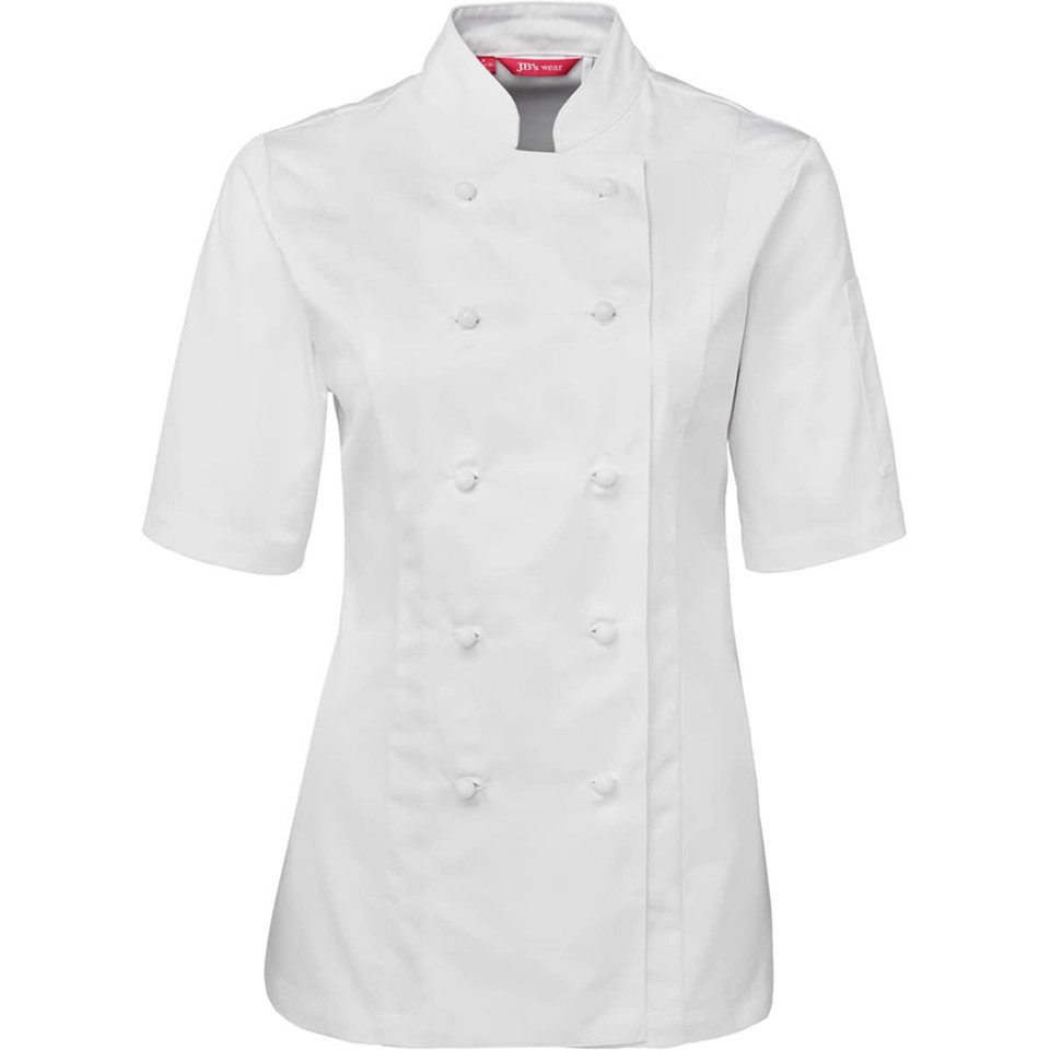 JB's Ladies S/S Chef's Jacket