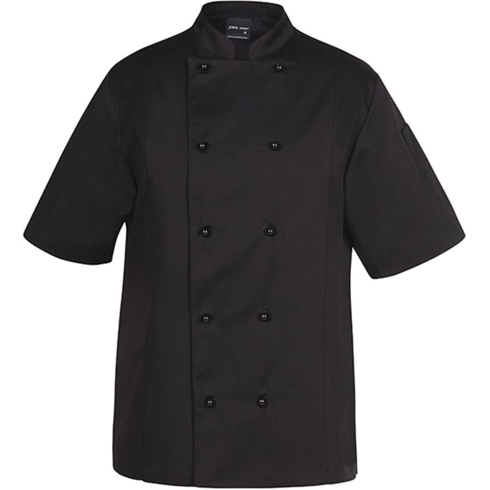 JB's S/S Vented Chef's Jacket White
