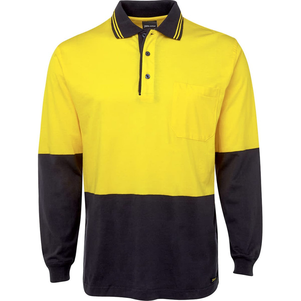 JB's Hv L/S Cotton Polo