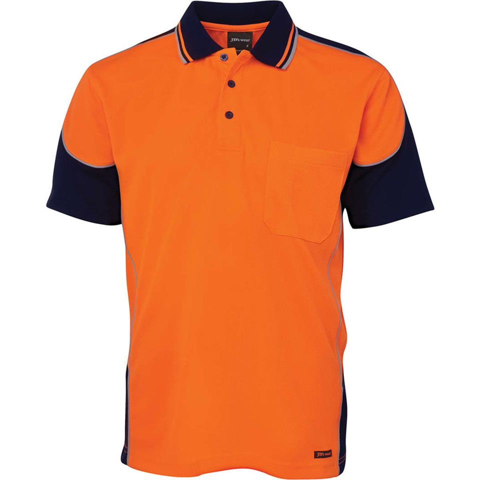 JB's Hv 4602.1 S/S Contrast Piping Polo
