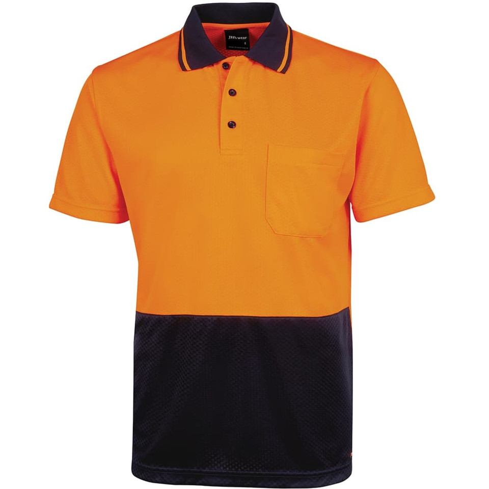 JB's Hv 4602.1 Jacquard Non Cuff Polo