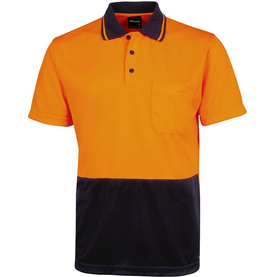 JB's Hv 4602.1 Jacquard Non Cuff Polo