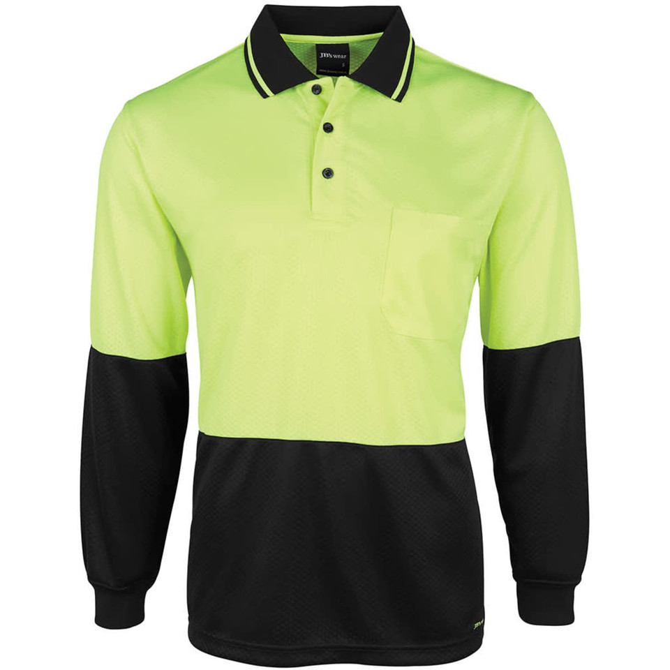 JB's Hv 4602.1 L/S Jacquard Polo