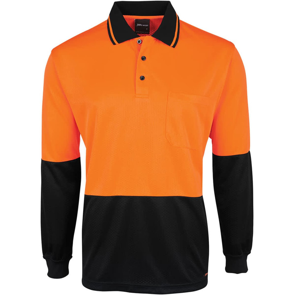 JB's Hv 4602.1 L/S Jacquard Polo