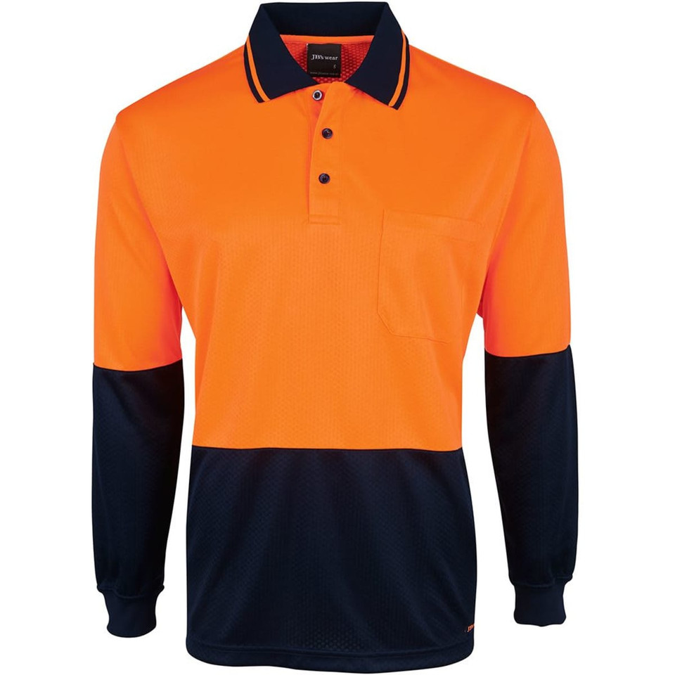 JB's Hv 4602.1 L/S Jacquard Polo