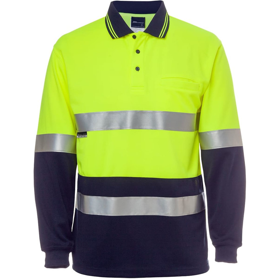 JB's Hv L/S (D+N) Cotton Back Polo