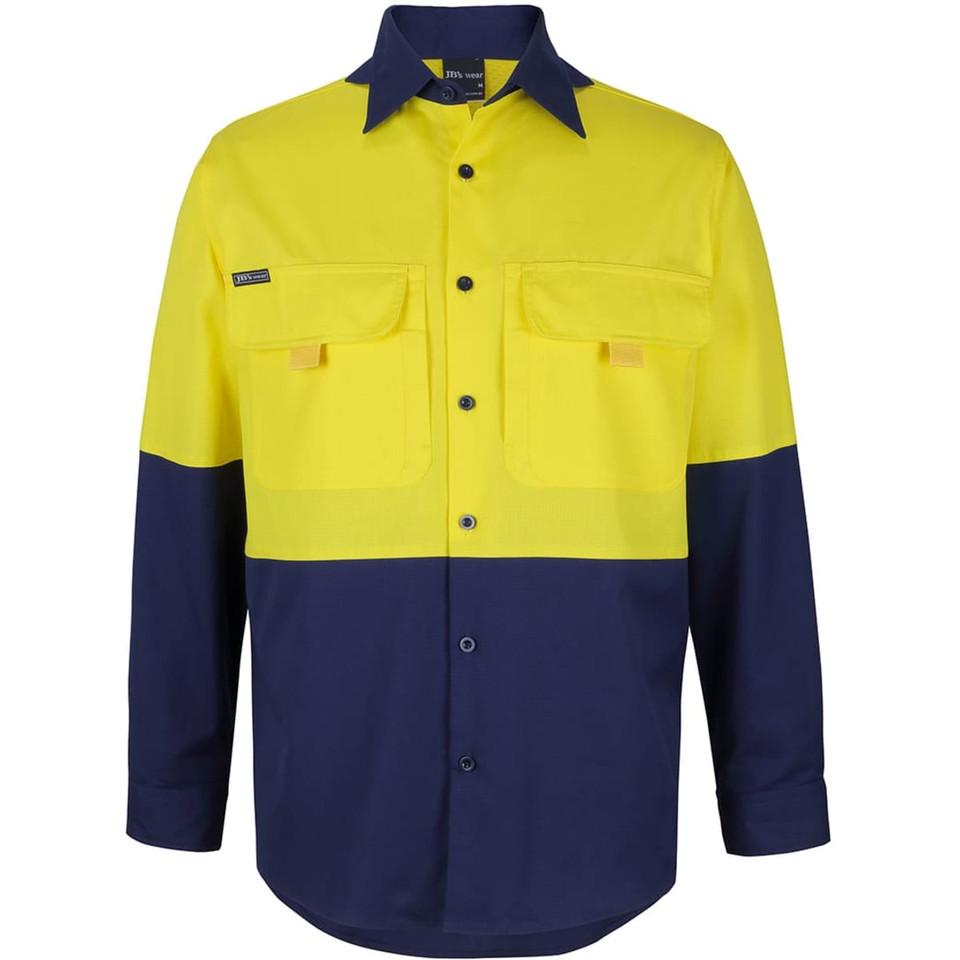 JB's Hv L/S Ripstop Fishing Shirt