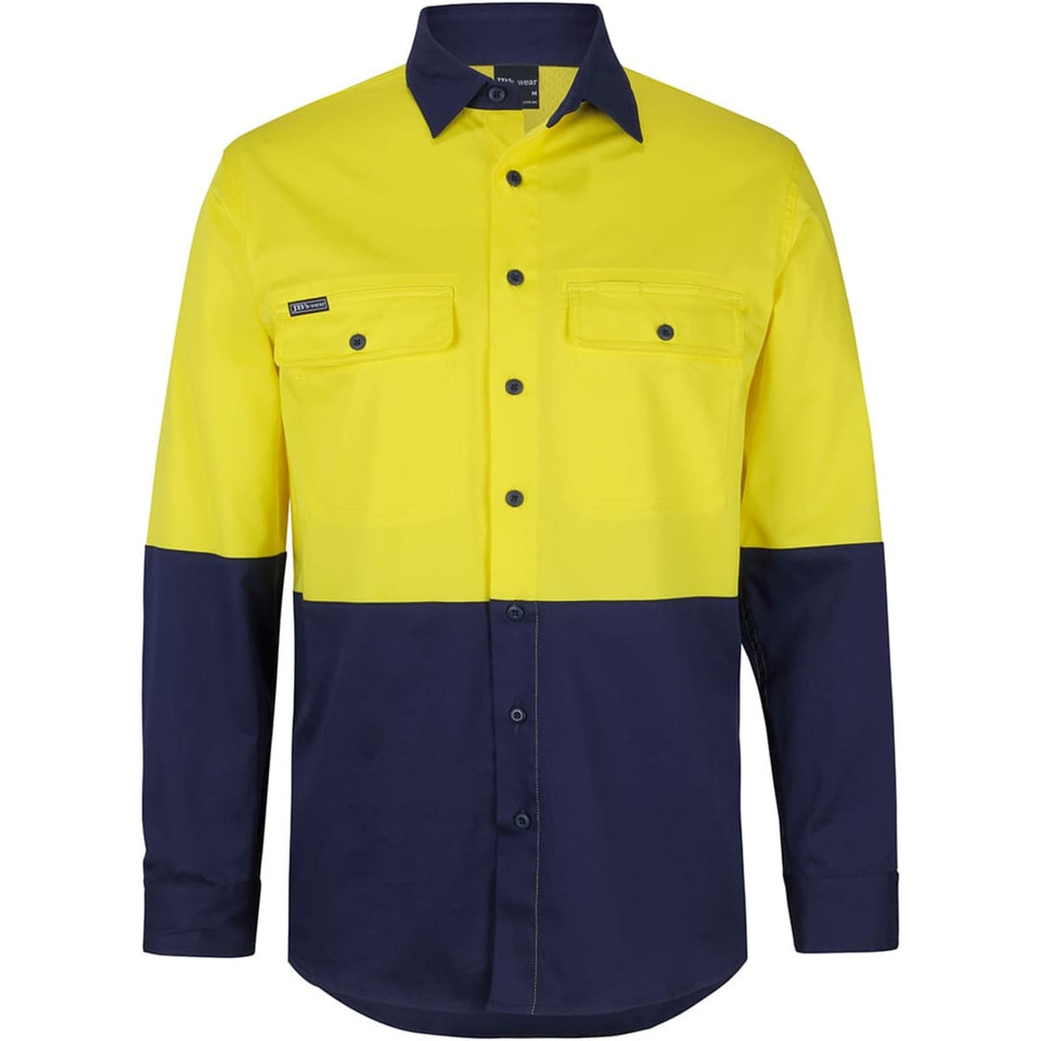 JB's Hv L/S Stretch Work Shirt