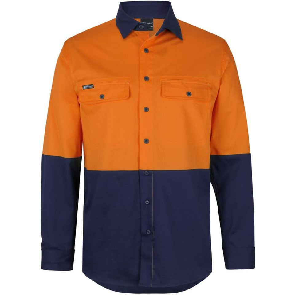 JB's Hv L/S Stretch Work Shirt