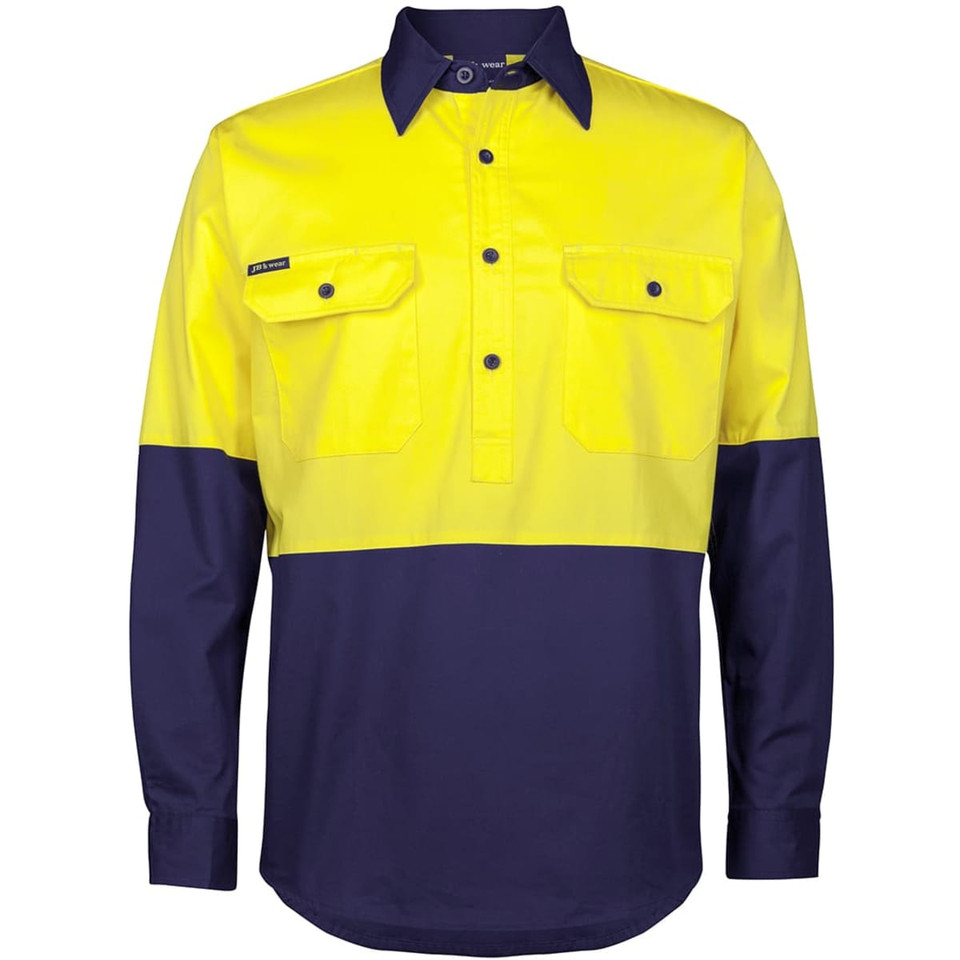 JB's Hv Close Front L/S 150 G Work Shirt
