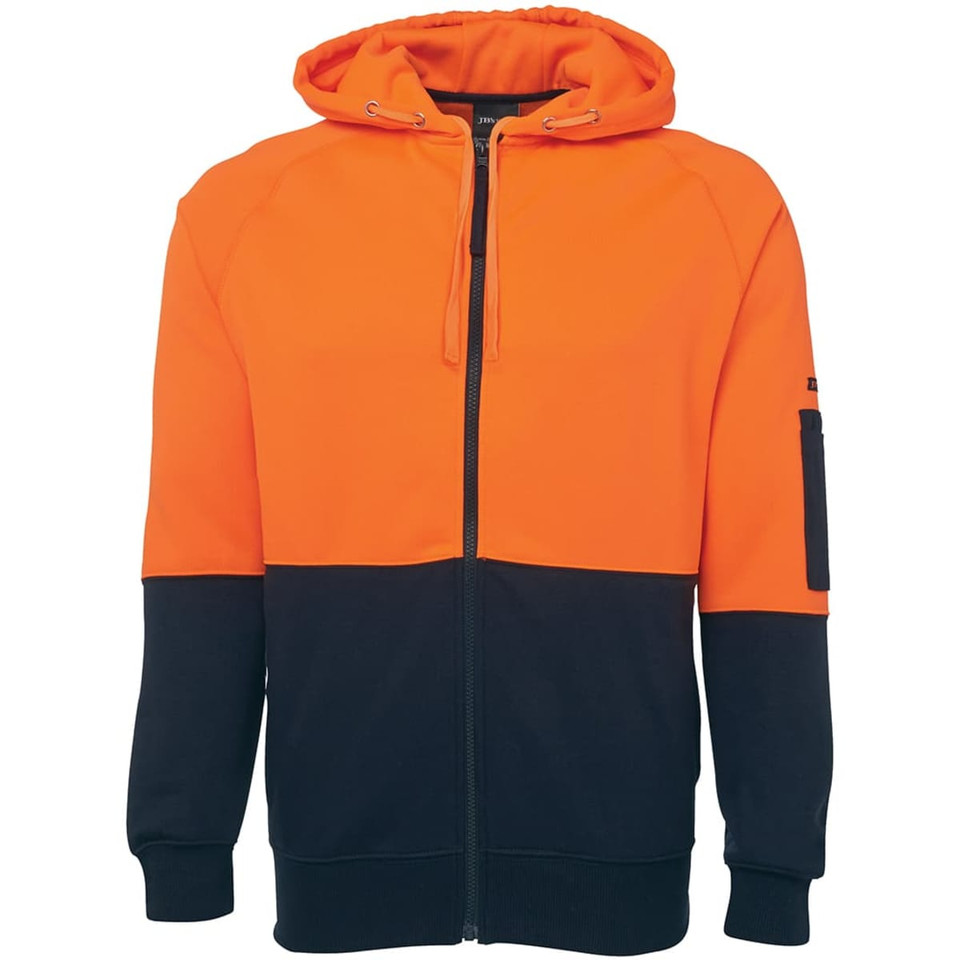 JB's Hv Full Zip Fleecy Hoodie