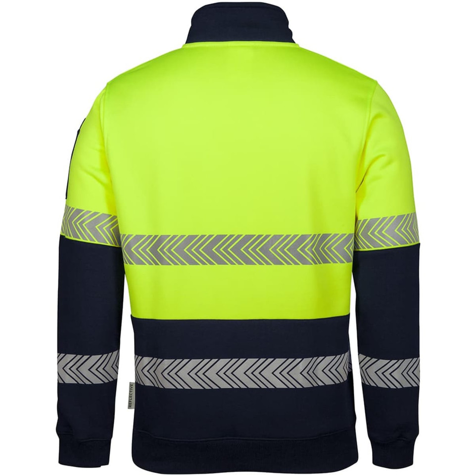 JB's Hv 1/2 Zip Segmented Tape Fleecy