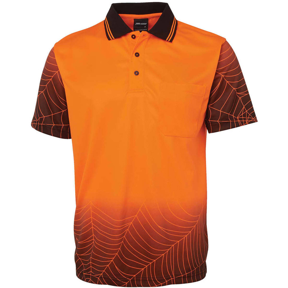 JB's Hi Vis S/S Web Polo