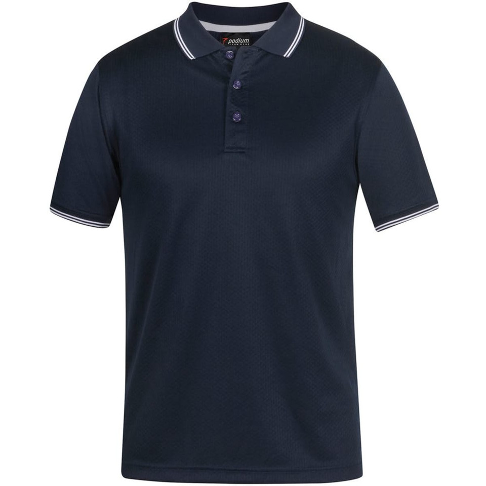 Pdm Jacquard Contrast Polo
