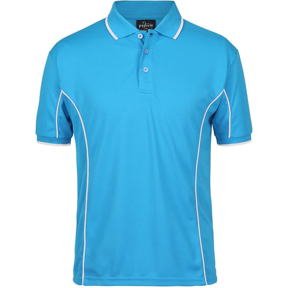 Podium S/S Piping Polo