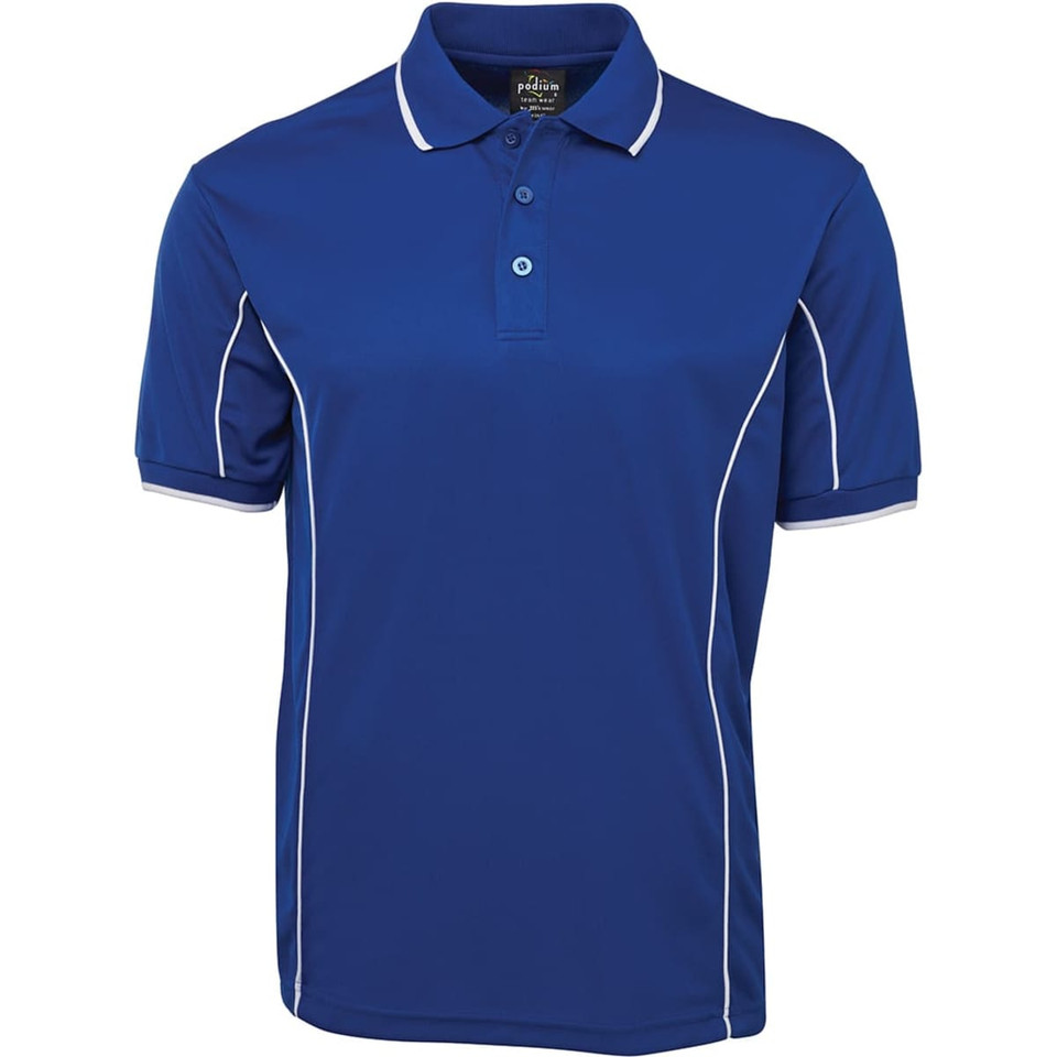 Podium S/S Piping Polo