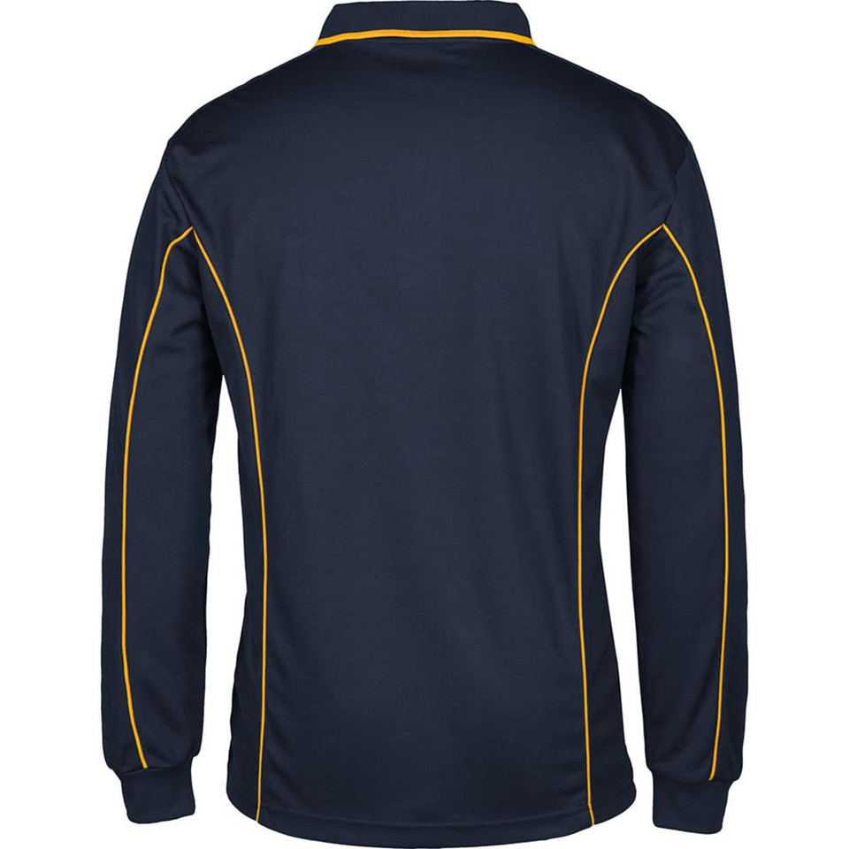 Podium L/S Piping Polo