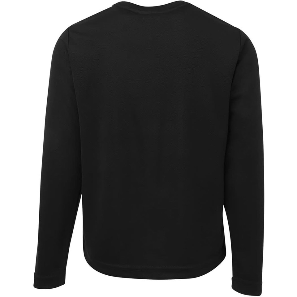 Podium L/S Poly Tee Navy