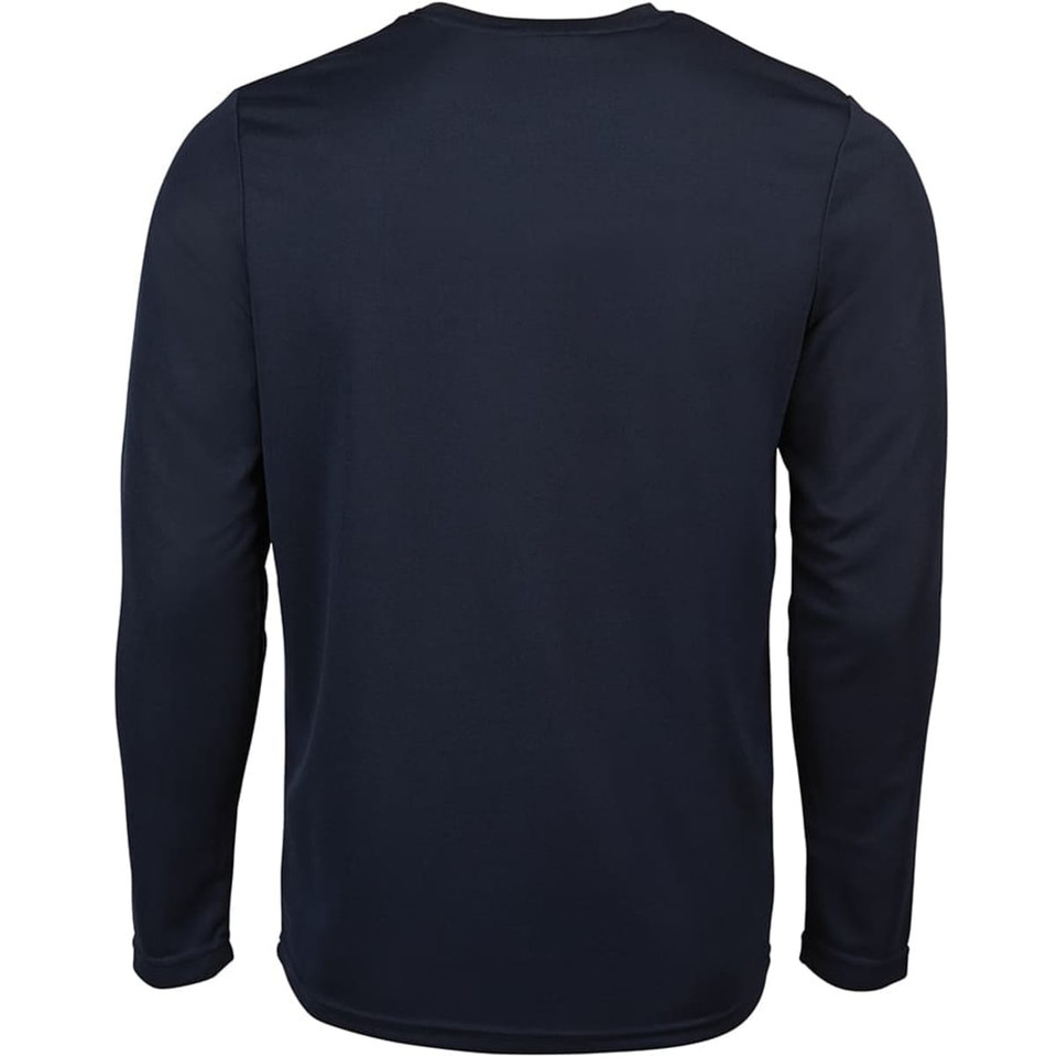 Podium L/S Poly Tee Navy