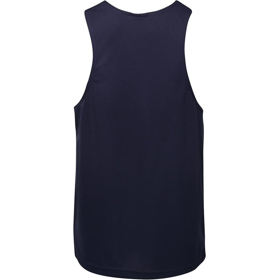 Podium Poly Singlet Black